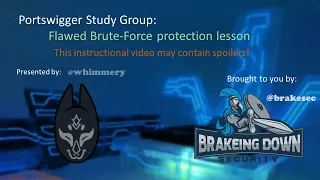 Flawed brute force - Burpsuite Tutorials