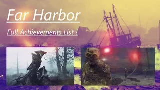 Fallout 4 Far Harbor: Full Achievements list !