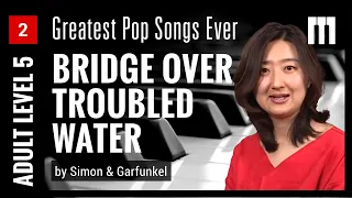 Bridge Over Troubled Water [Piano Tutorial with a sheet music]_Play Greatest Pop Song Ever 25