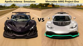 Forza Horizon 5 - Apollo IE & Mercedes-AMG One Comparison