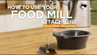 Kenwood Chef | How to use your food mill attachment
