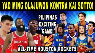 GILAS PILIPINAS vs ALL-TIME ROCKETS - Kai Sotto Sobrang Lakas! - NBA 2K Simulation Game!