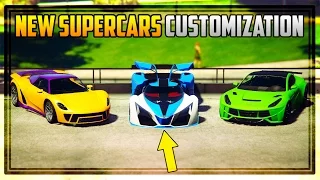 GTA 5 - ALL 3 UNRELEASED ULTRA SUPER CARS CUSTOMIZATION! Grotti X80 Proto, Pfister 811 & Seven 70!