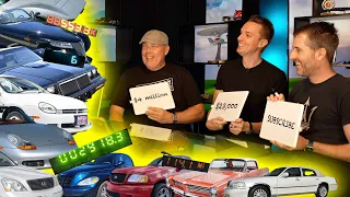 Ultra-low mileage car auction sales prices ARE UNBELIEVABLE! GMYT Game Show EP2