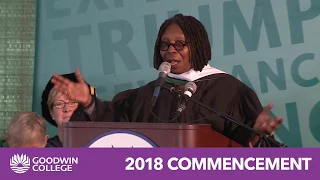 Whoopi Goldberg - Goodwin College 2018 Commencement - Highlights