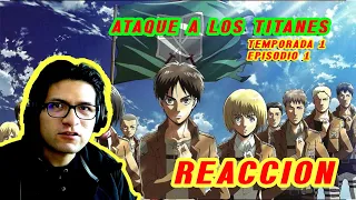 VIENDO • ATTACK ON TITAN • POR PRIMERA VEZ 🈚 1x1 | REACCION | Ayca