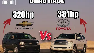 تويوتا سيكويا ضد شيفروليه تاهو | Toyota Sequoia VS Chevrolet Tahoe