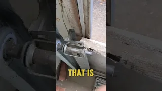 NO amount of STRUTS could have fixed THIS garage door ... But that's okay.