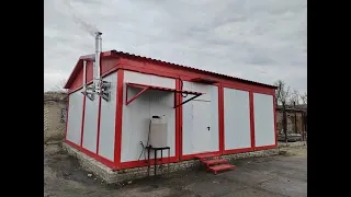 Модульная пекарня "Модуль Агро" в городе Северодонецк Луганской Народной Республики.