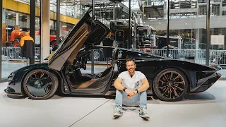 Taking delivery of the last McLaren 765LT at Motorworld Munich / The Supercar Diaries