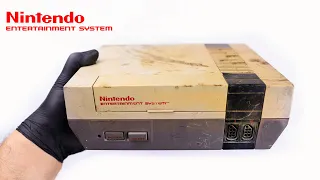 Nintendo NES Console Restoration and Repair - Retro Nintendo 1985 Retrobright - ASMR