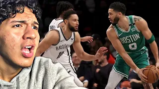 Boston Celtics Vs Brooklyn Nets Reaction | FULL GAME HIGHLIGHTS