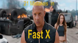 21 mistakes in Fast X 2023