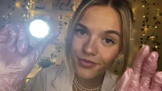 ASMR Dermatologist Roleplay Pt.1 ♡ (skin analysis)