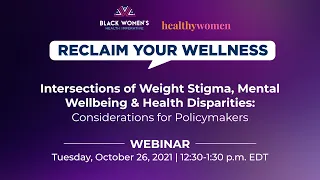 The Intersections of Weight Stigma, Mental Wellbeing & Health Disparities