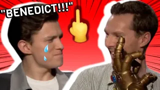 marvel cast being savage for 10.5 minutes straight (part 2)
