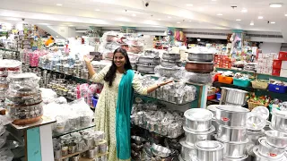 Pondy Bazaar Saravana Stores Pathirakadai,Kitchenware Utensils,Mutpot,Brass Items,Plastic containers