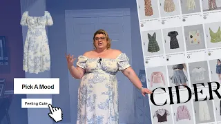 Is CIDER Worth It?!?  Some GOOD Some VERY BAD 🍎 Plus Size Haul and Honest Review 🍎  *Unsponsored*