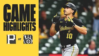 Bryan Reynolds' First 5-Hit Game Leads Win | Pirates vs. Brewers Highlights (5/13/24)