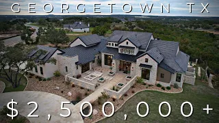 Inside $3,500,000 Luxury Custom Home near Austin Texas built by Grand Endeavor | Georgetown TX