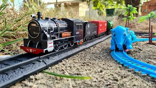 Merakit Mainan Kereta Api Classic Express Train