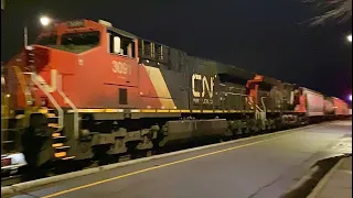 Canadian power trails on CSX M409