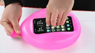 HOW TO MAKE PHONE CASE FROM BALLOON
