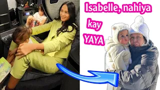 ISABELLE DAZA funny moment with Yaya Luning on their flight to Austria✨STARSandGlitz