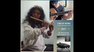 lagi duet tiba2 ada suara aneh muncul, jadi ngeri ya 🤗🤭