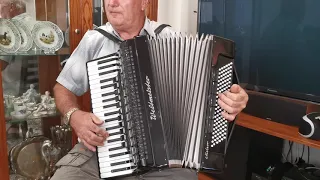 Accordion Weltmeister Meteor 120 Bass LMMH Akkordeon Fisarmonica