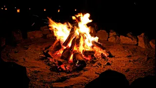 【ASMR風】1時間 自然音 心地よい炎の音 1hour Nature Sounds of a Fire for Rel