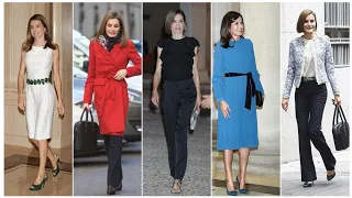 Most beautiful and gorgeous Queen letizia dresses style  | Queen letizia dresses collection 🥰🥰