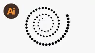 How to Create a Dotted Spiral in Illustrator