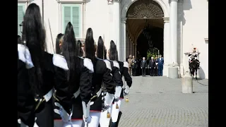 150° Corazzieri: il cambio solenne della Guardia alla presenza del Presidente Mattarella