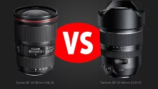 Lens Comparison: Tamron 15-30 f/2.8 VC vs Canon 16-35 f/4L IS