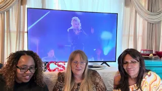 Reaction video to Dolly Parton song World on fire at CMA awards