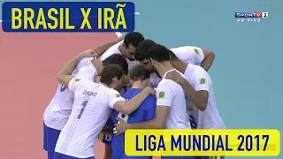 Brasil x Irã -  Vôlei Masculino - Liga Mundial 2017 (GRUPO 1)