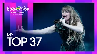 Eurovision 2024: My Top 37 (Before The Rehearsals)