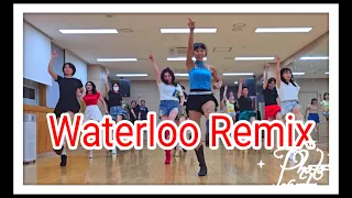 Waterloo Remix -초.중급댄스(사)한국라인댄스협회-남양주지회 (완전 신나요~)