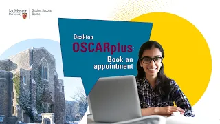OSCARplus: Book an appointment | Student Success | McMaster University Life | MacSSC