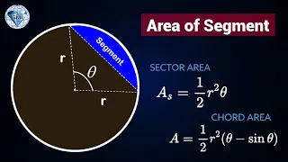 General Formula for Area of Segment in a Circle