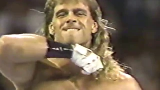Shawn Michaels vs jobber wrestling match WWF WWE