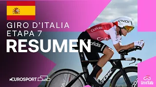 CONTRARRELOJ A LO GRANDE 🫨 | Giro de Italia - Resumen Etapa 7 | Eurosport Cycling