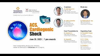 Webinar Topic: ACS, Cardiogenic Shock | Yashoda Hospitals Hyderabad