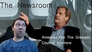 American Reacts to The Newsroom - Americas Not The Greatest Country Anymore.