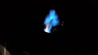 R125 Black Widow pure exhaust sound (shooting flames)