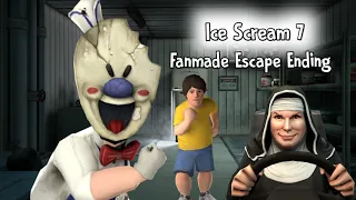 NEW Ice Scream 7 Escape Ending Part 2