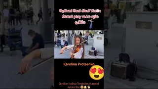 Karolina protsenko manike mage hithe play violin😍🎼🎻🎻