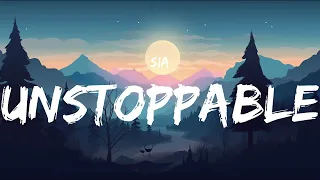 Unstoppable   Sia Lyrics Mix 2023 Night Changes, Imagine Dragons,