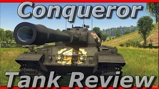 War Thunder || Conqueror - Tank Review (RB & AB) - Basically a nerfed Chieftain